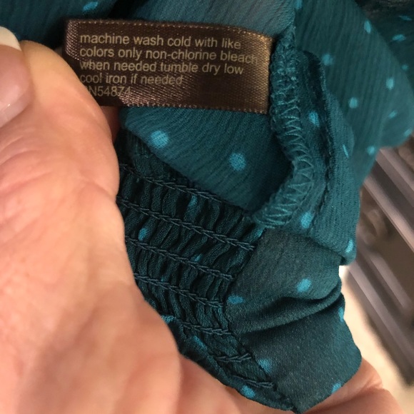 Express Sheer Blouse SMALL - Picture 7 of 7